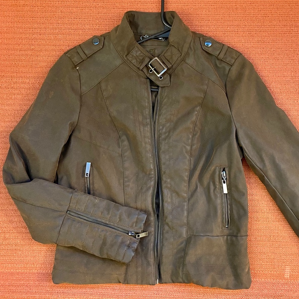 Leather jacket